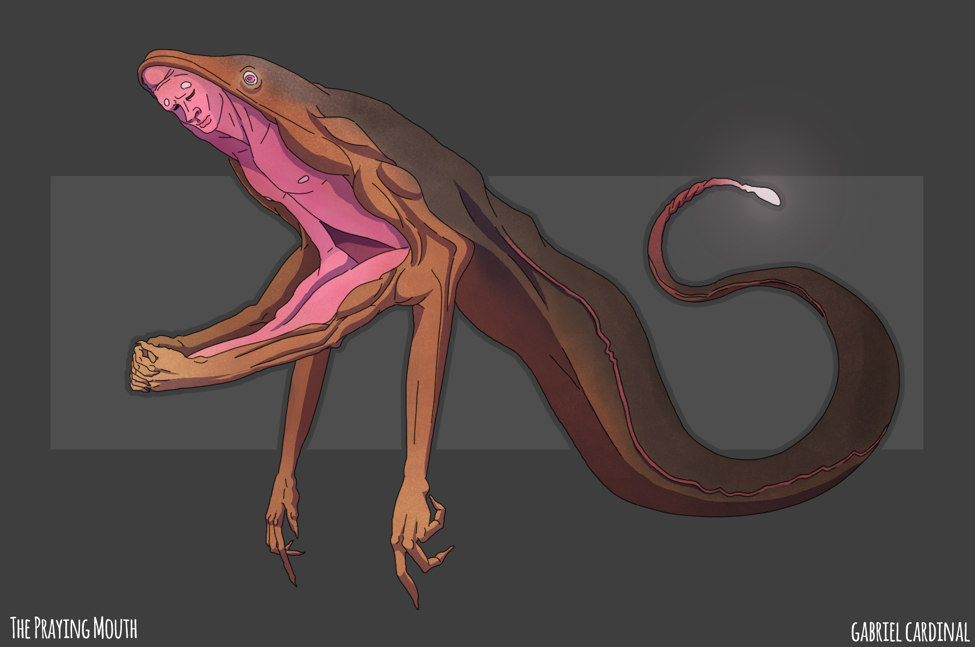 gulper eel mermaid, & study