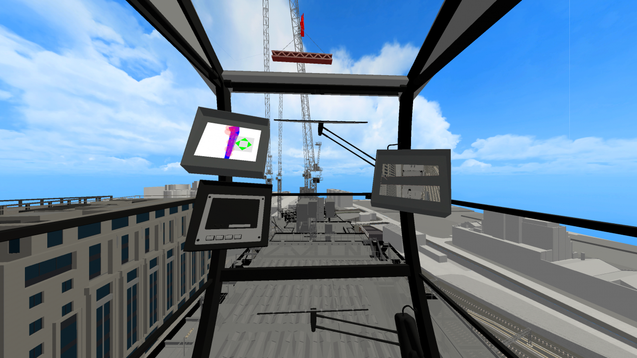 虚拟现实塔吊模拟器,unity为建筑施工安全保驾护航